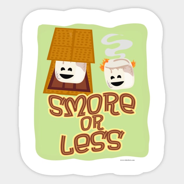 Smore or Less Sticker by Tshirtfort